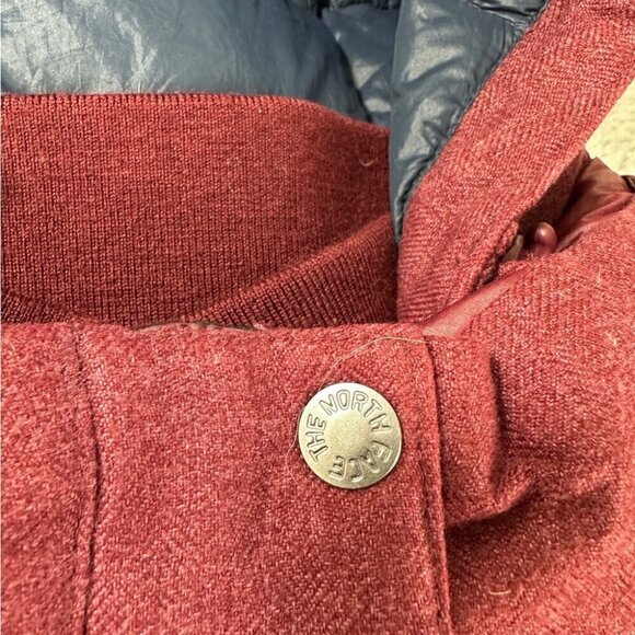 The North Face Women's Size Small Cosmic Wine Long Down Puffer Jacket Parka - Picture 9 of 16